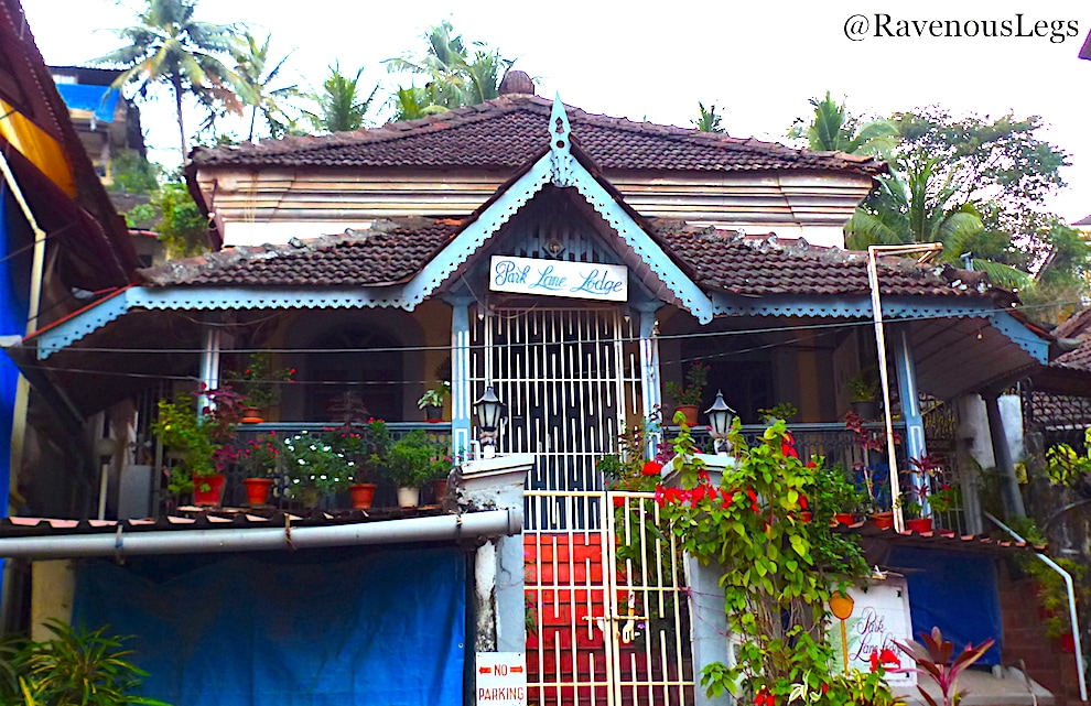 Heritage houses turned into guest houses in Fontainhas, Goa
